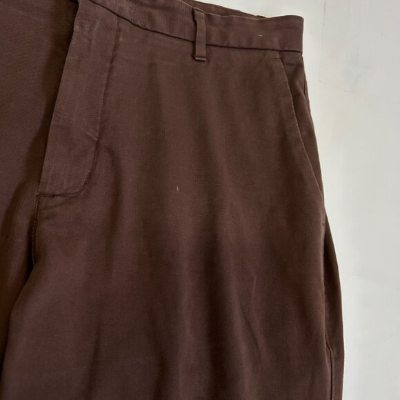 Everlane Uniform Performance Pants Mens 34 x 28 Slim Fit Brown Stretch Preppy - Picture 6 of 12